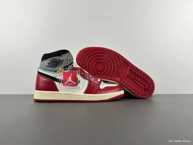1st Kicks Shoes LA HV8563-600 Jordan High x Union 1 Air OG 0608